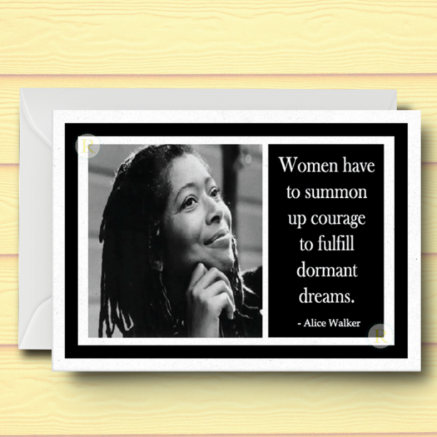Alice Walker Card A